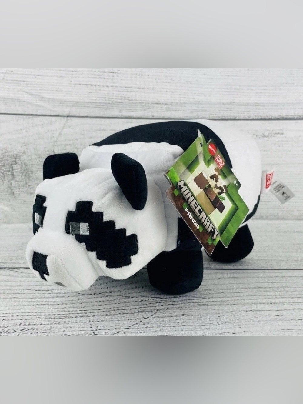 Mattel Mojang Studios Minecraft Panda 10" Plush Stuffed Toy NEW